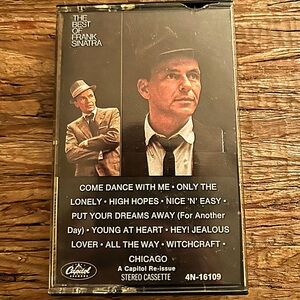 Frank Sinatra The Best Of Frank Sinatra Cassette Tape